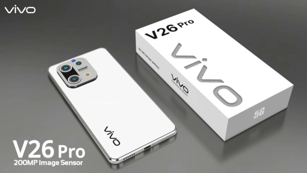 Vivo V26 Pro 5G - 200MP Camera, 8000mAh Battery & 120W Fast Charging, 120hz AMOLED Display-